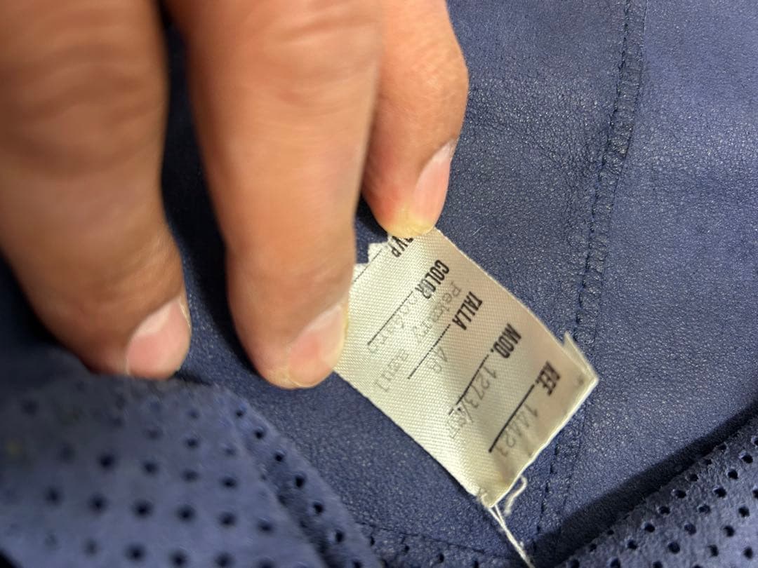 LOEWE ロエベ　レザージャケット　90s