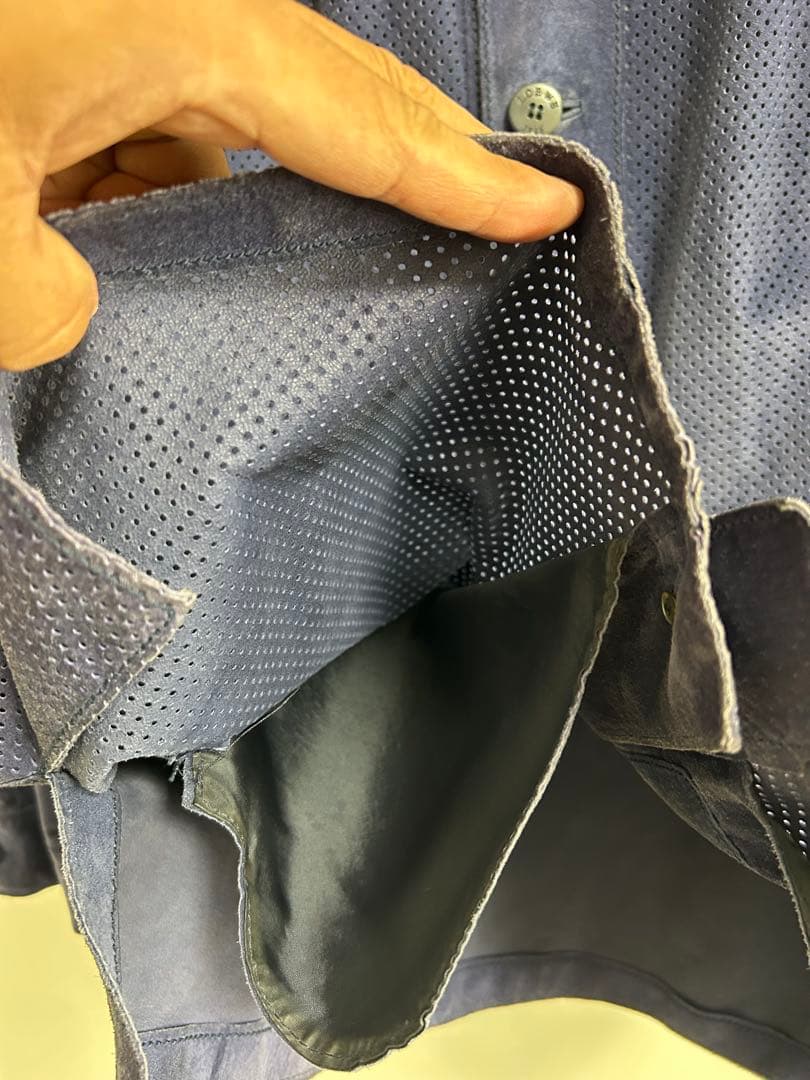 LOEWE ロエベ　レザージャケット　90s