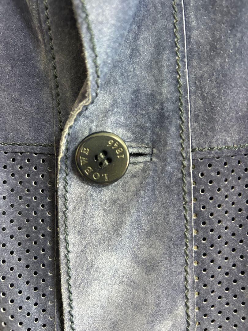 LOEWE ロエベ　レザージャケット　90s