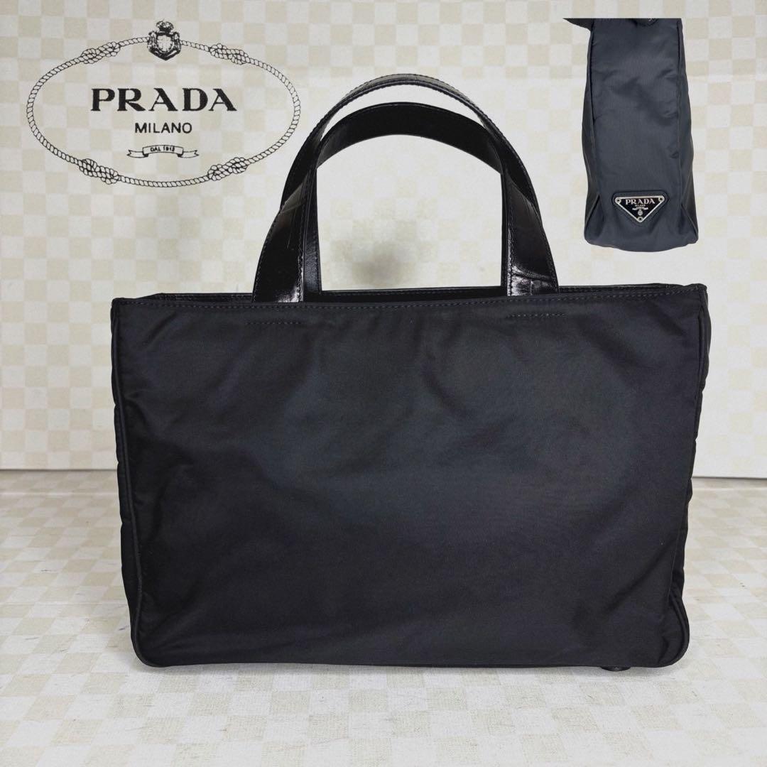 極美品　PRADA プラダ　ハンドバッグ　M09