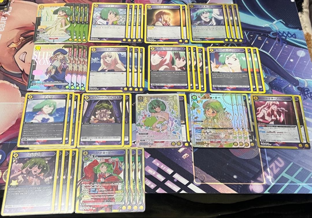 ユニオンアリーナ　マクロス　ランカ・リー　デッキ　パラレル付き