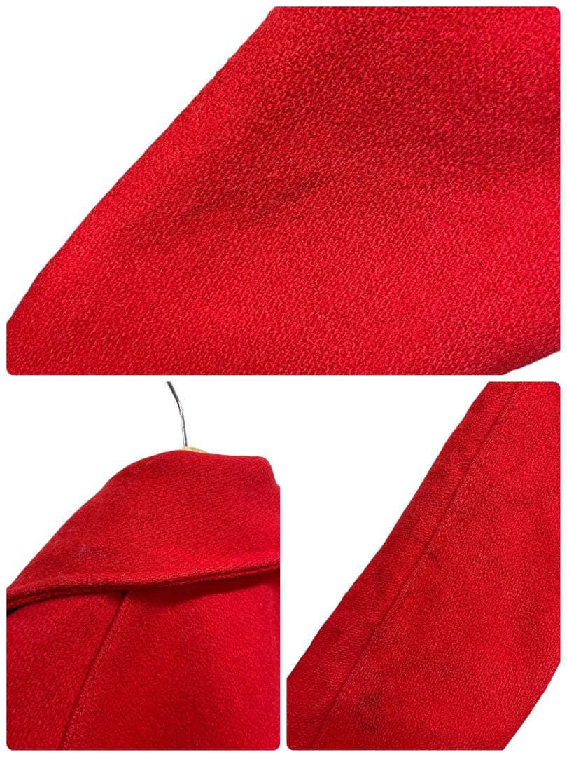 50s SEYMOUR 赤 ワッペンロゴ スタジャン ヴィンテージ USA古着