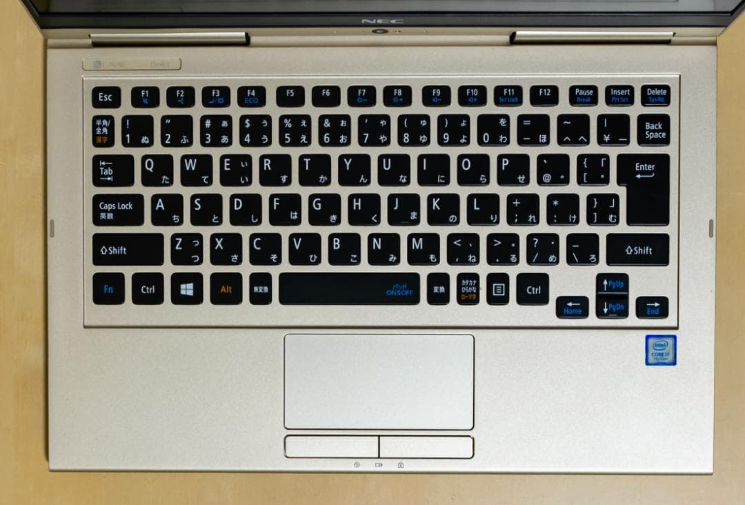 Windowsノート本体 NEC LaVie i7 7500U/8GB/SSD256GB/Office57