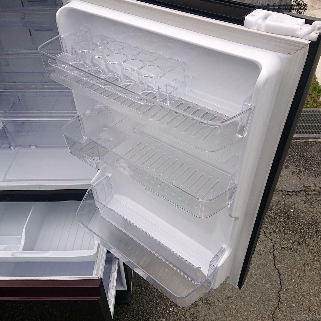 シャープ2018年プラズマクラスター冷蔵庫356L自動製氷 美品 送料設置無料