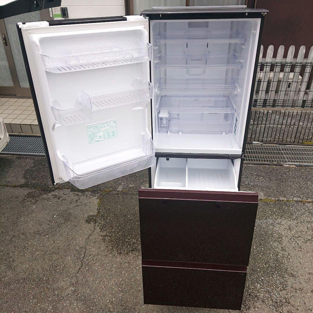 シャープ2018年プラズマクラスター冷蔵庫356L自動製氷 美品 送料設置無料