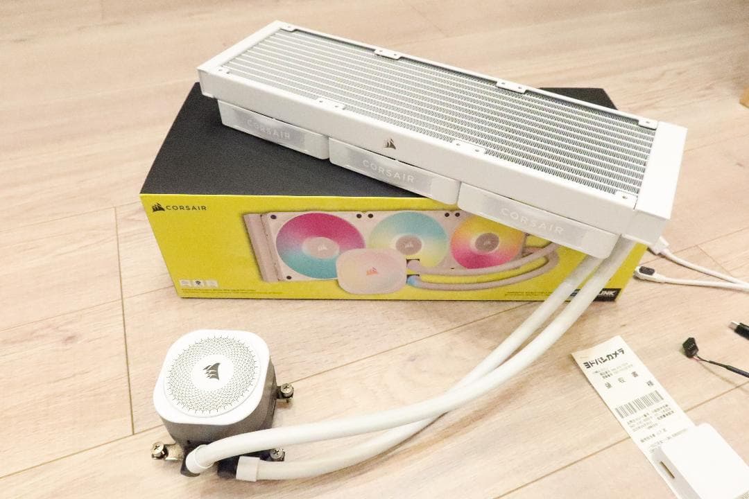 PC用ファン・クーラー CORSAIR iCUE LINK TITAN RX RGB AIO White