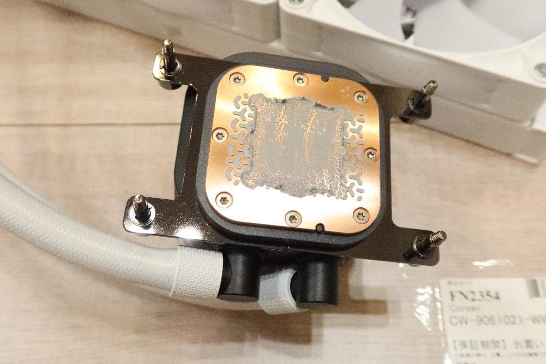 PC用ファン・クーラー CORSAIR iCUE LINK TITAN RX RGB AIO White