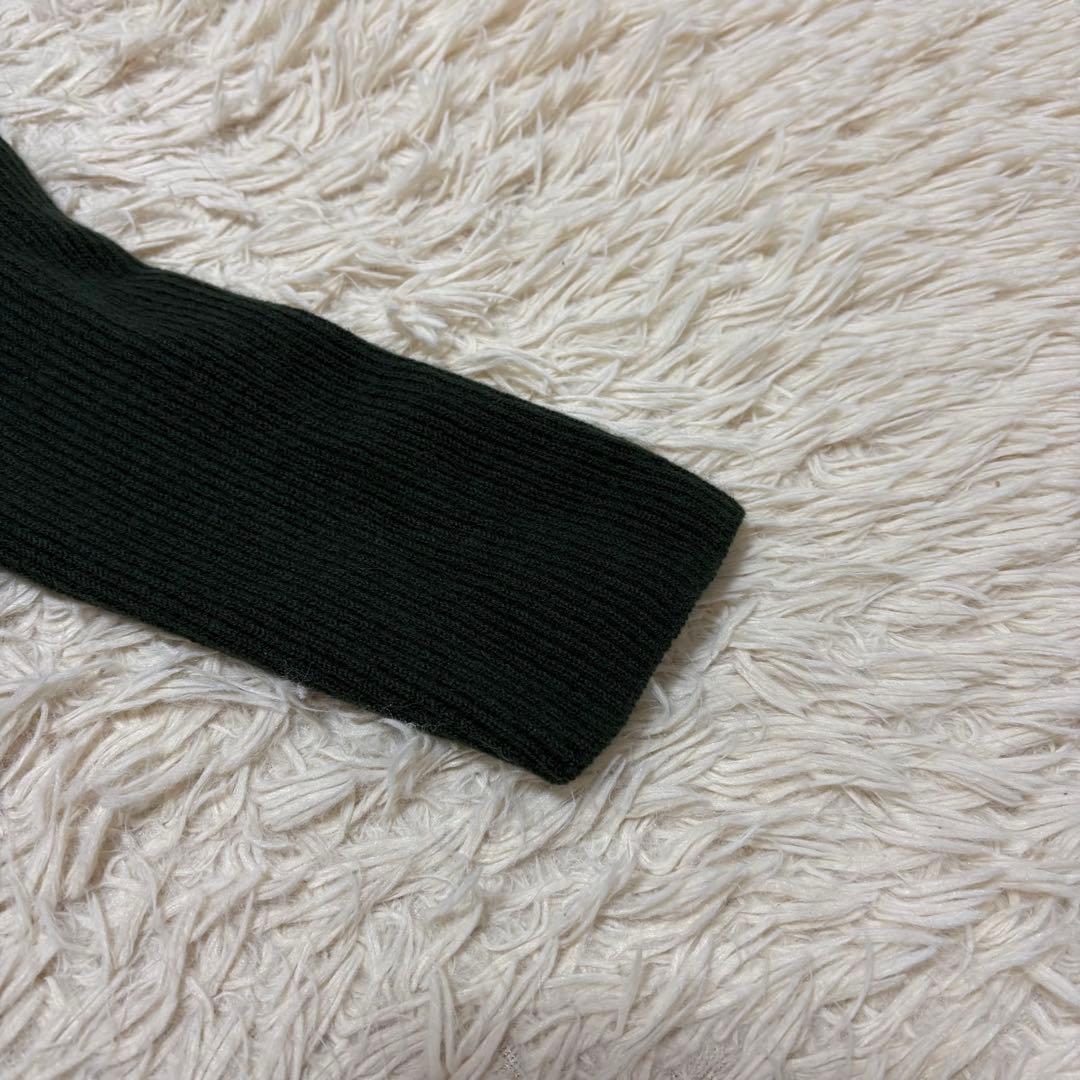 マックスマーラ　最高級白タグ　アンゴラウール　タートルネック　グリーン　M