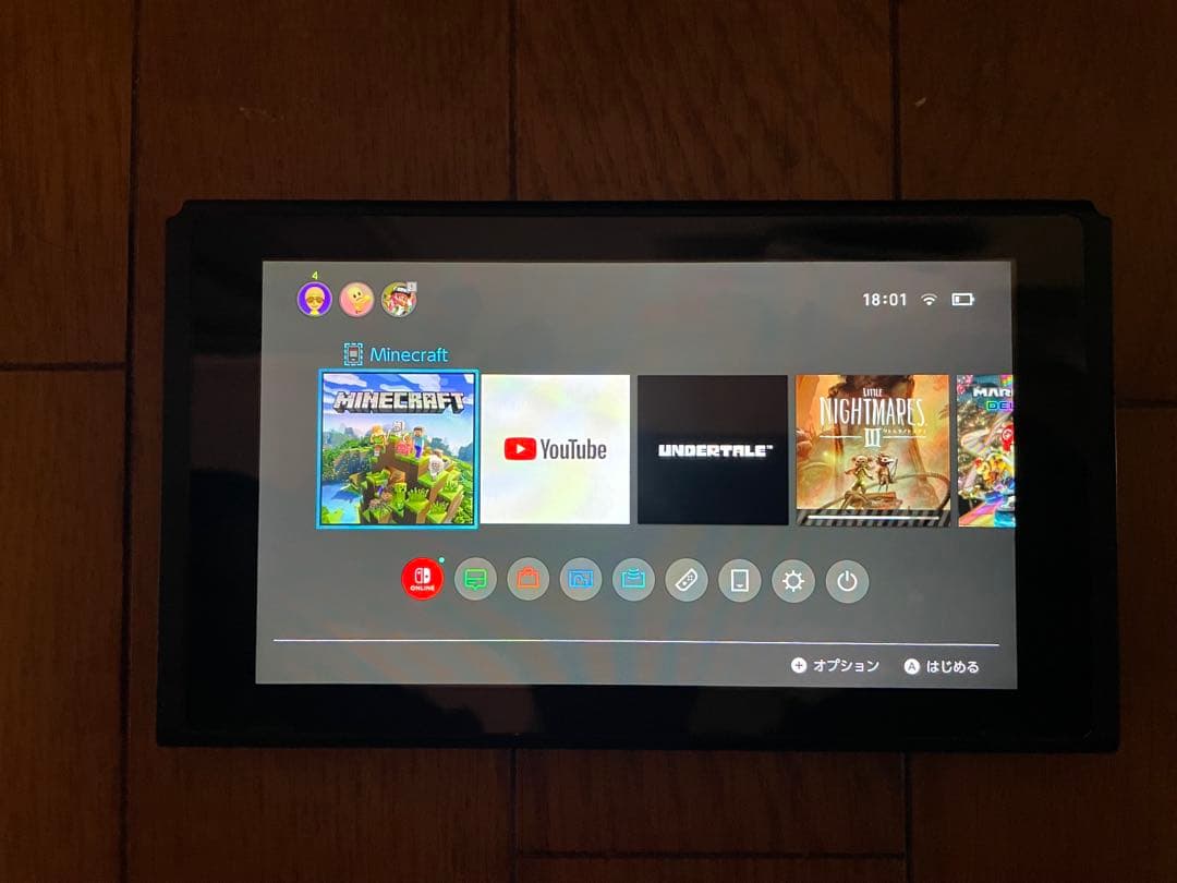 ニンテンドーSwitch 本体、充電器のみ　箱入り