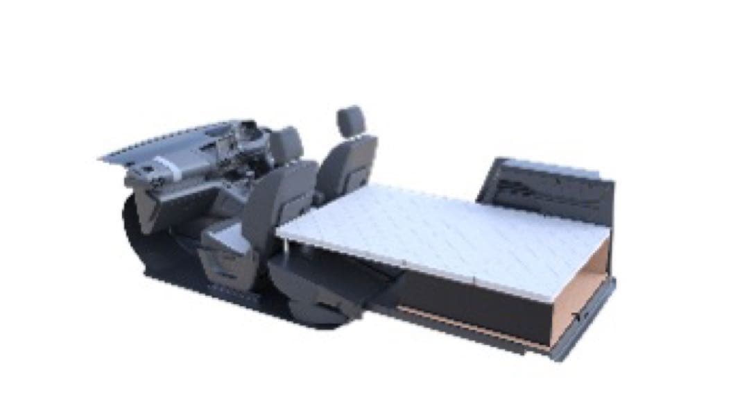 ねこまる　ベルランゴ　ベッドキット　agre 純正