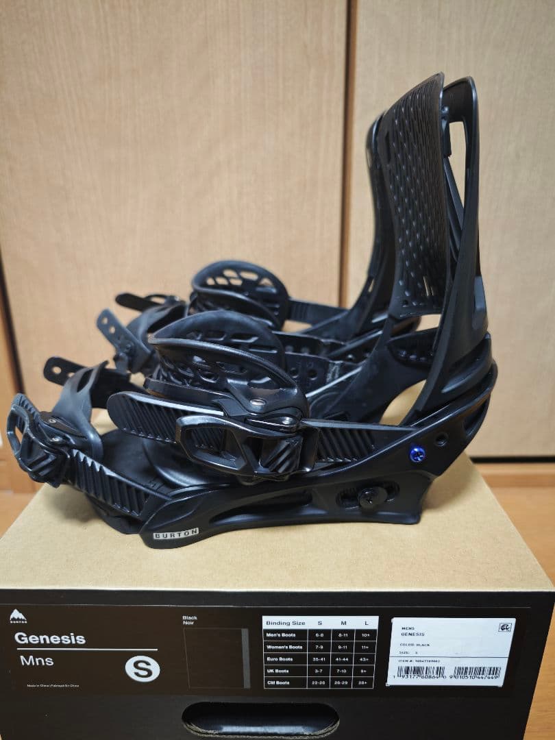 22/23 BURTON GENESIS Sサイズ Re:FLEX