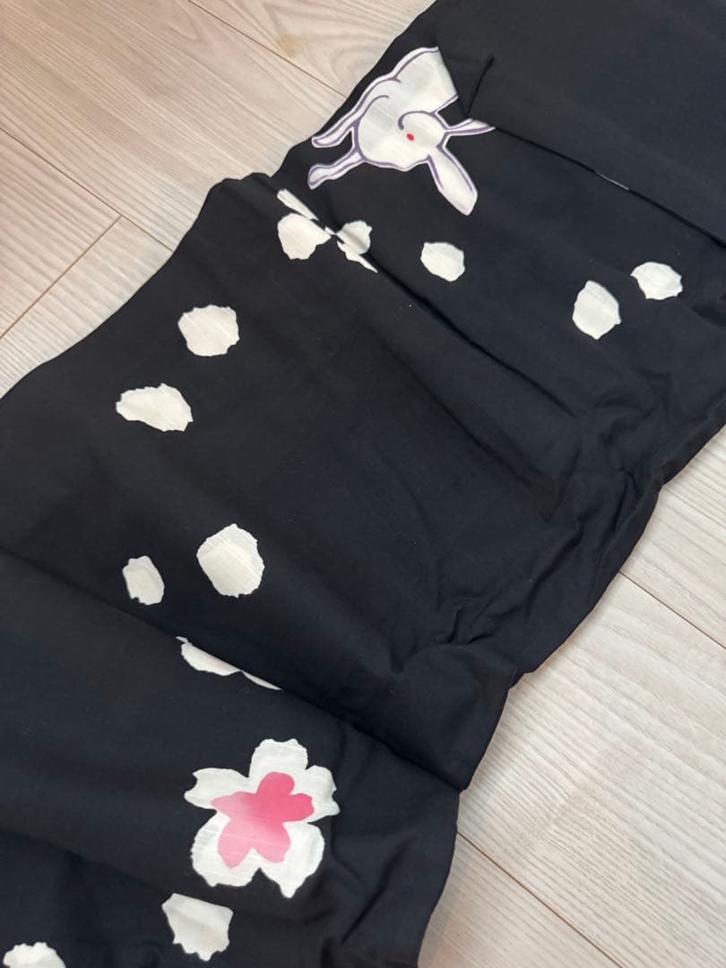 ツモリチサト　浴衣、帯、鞄、下駄、フルセット