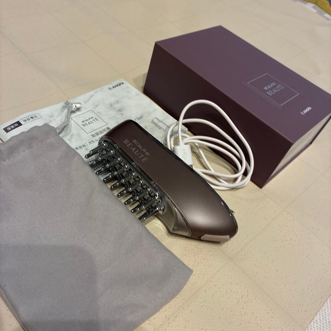 SCALP D BEAUTE 電気ブラシ　※箱、説明書あり