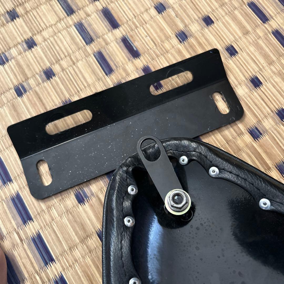 T&F ドラッグスター400 スプリングマウント ソロシート バーチカル