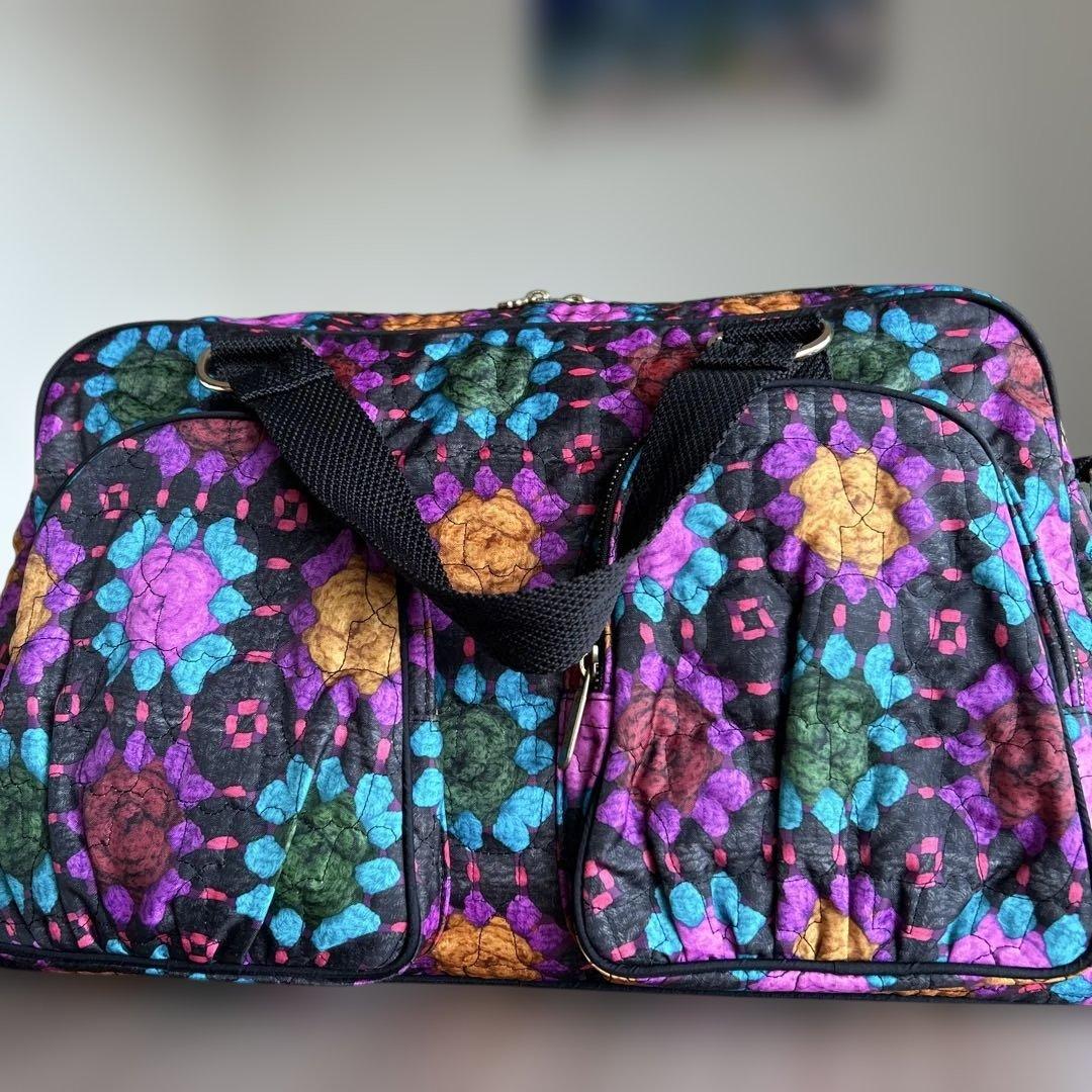 lesportsac花柄ボストンバッグ