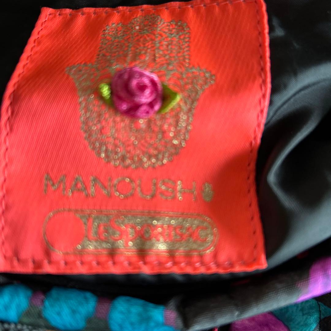 lesportsac花柄ボストンバッグ