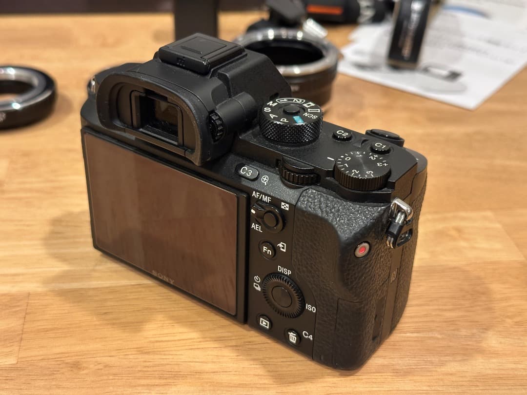 Sony a7 RII セット！綺麗です！箱と書類、付属品あります