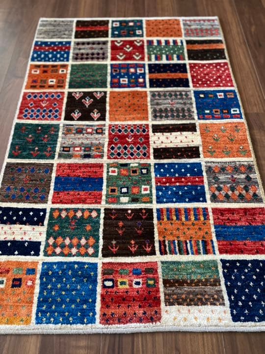 ゾランヴァリ ギャッベ 134×87cm ZOLLANVARI