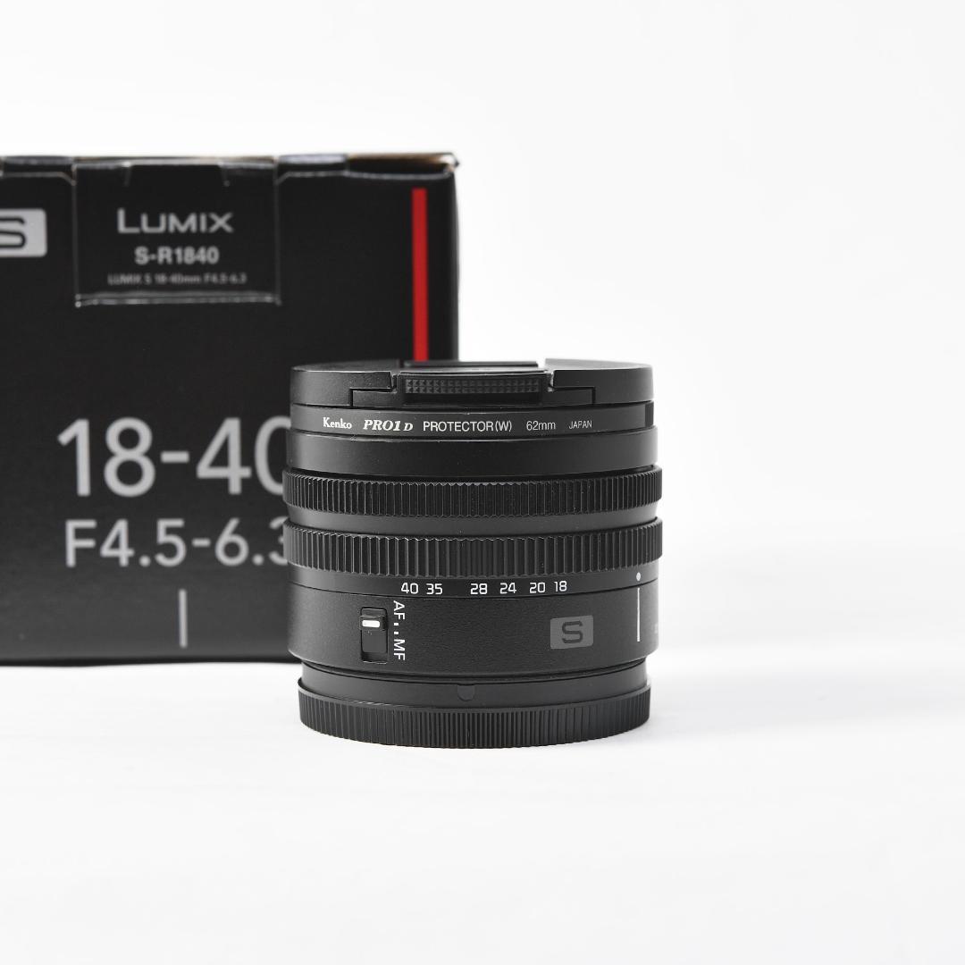 【美品】パナソニック Lマウントレンズ 18-40mm LUMIX S