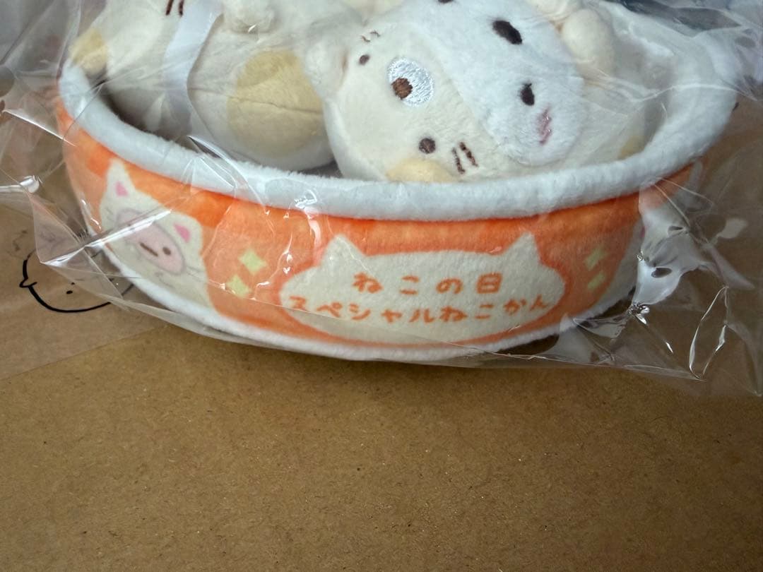 すみっコぐらし　ねこの日スペシャルぬいぐるみ　てのり　4点セット　受注生産
