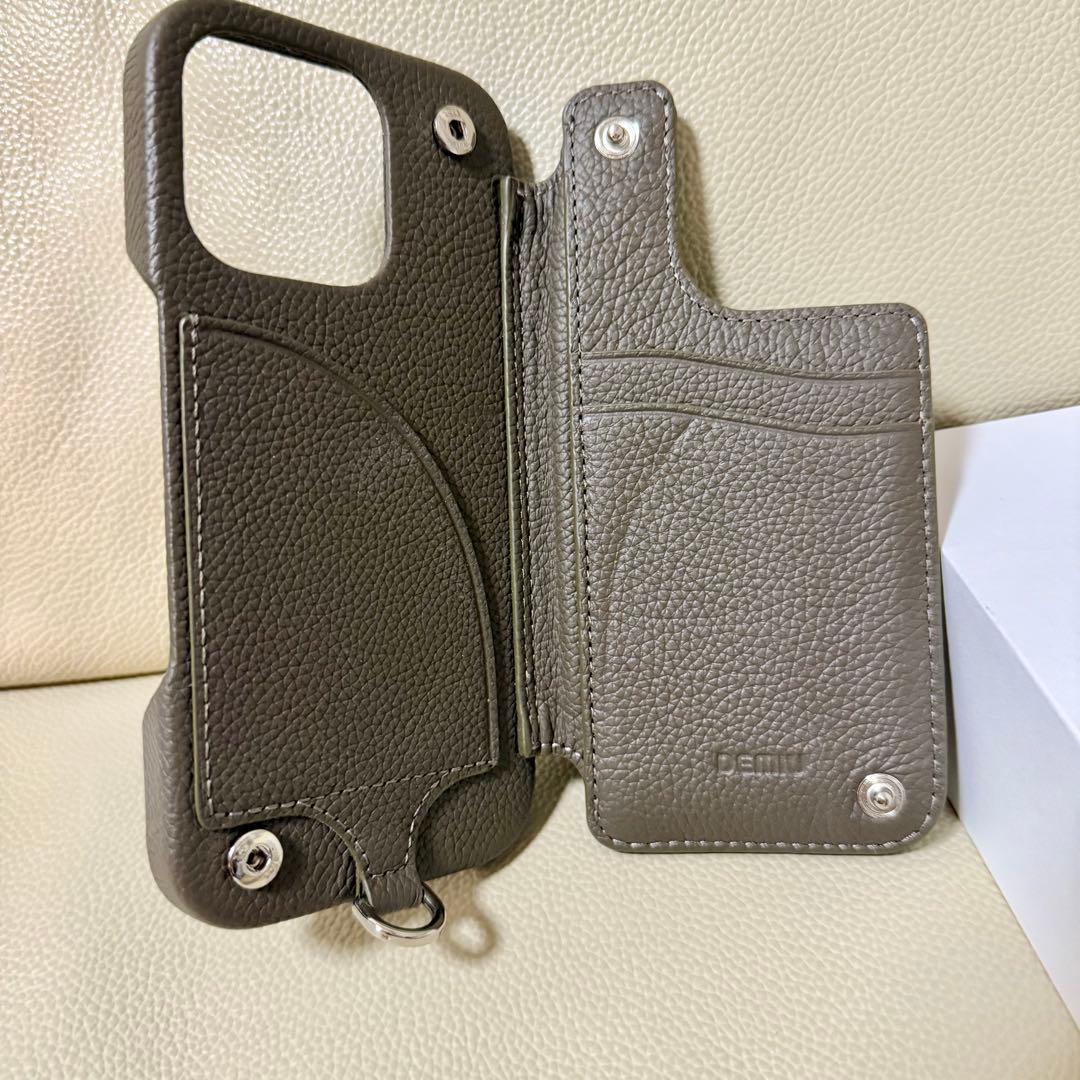 DEMIU デミュウ iPhone16Proカバー ケースBALLON エトープ