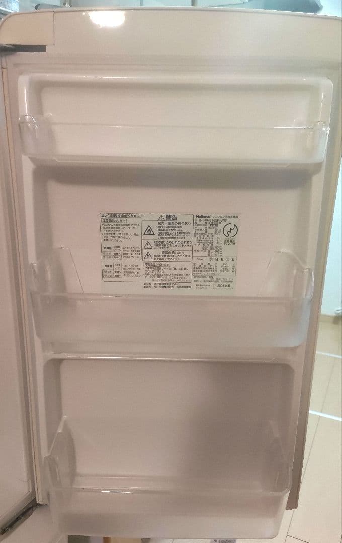 【最終お値下げNational WiLL 冷蔵庫 NR-B162R 2004年製