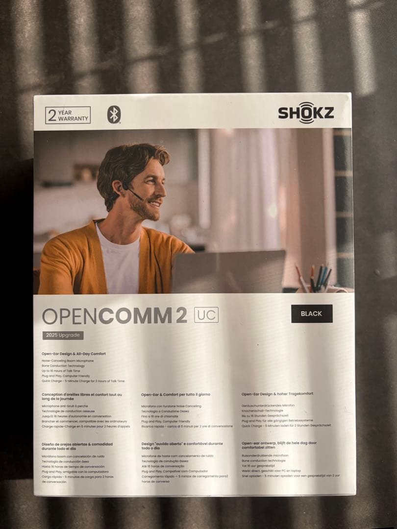 SHOKZ OPENCOMM 2 UC ブラック