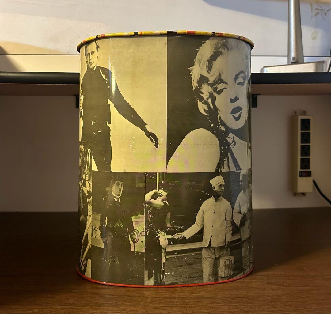 ムービースター　Cheinco ヴィンテージ　ゴミ箱　Trash Can