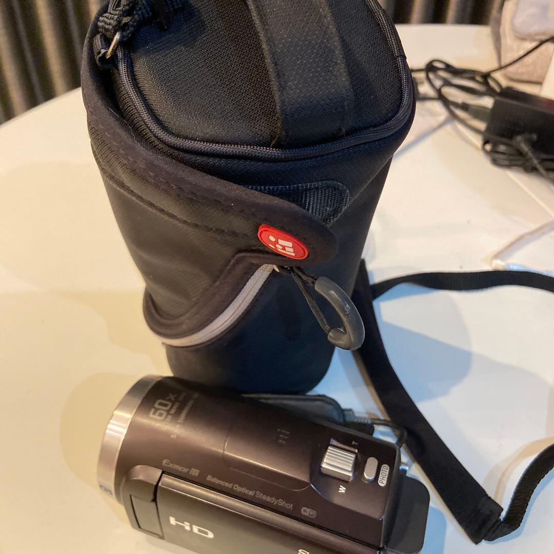 SONY ハンディカム　HDR-CX675 エレコムケース付