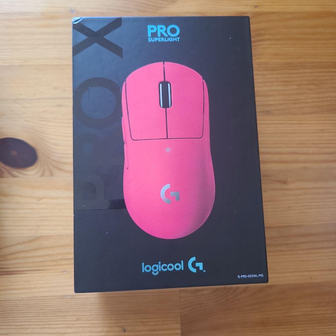 logicool G PRO SUPERLIGHT ピンク