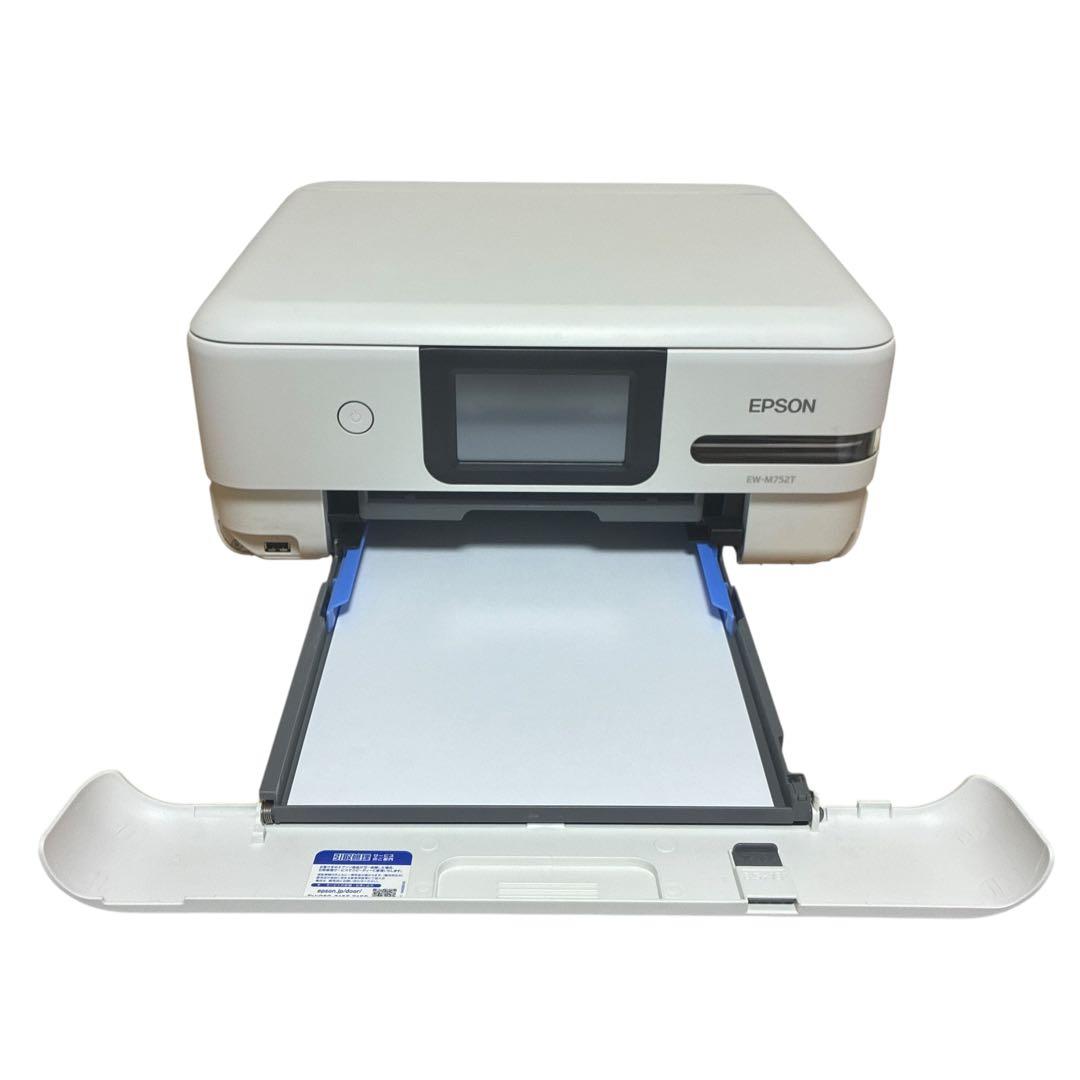 【美品】EPSON EW-M752T エコタンク搭載 インクジェット複合機