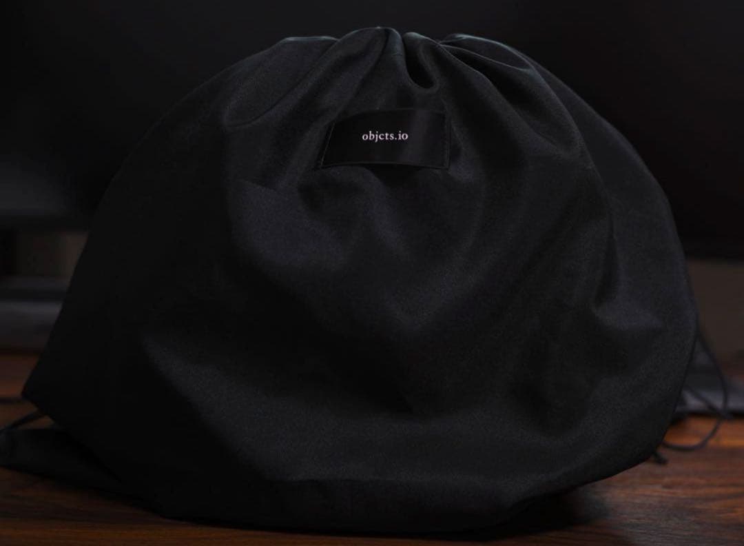 objcts.io ウィークエンド　カメラバッグ　ラージ　Black