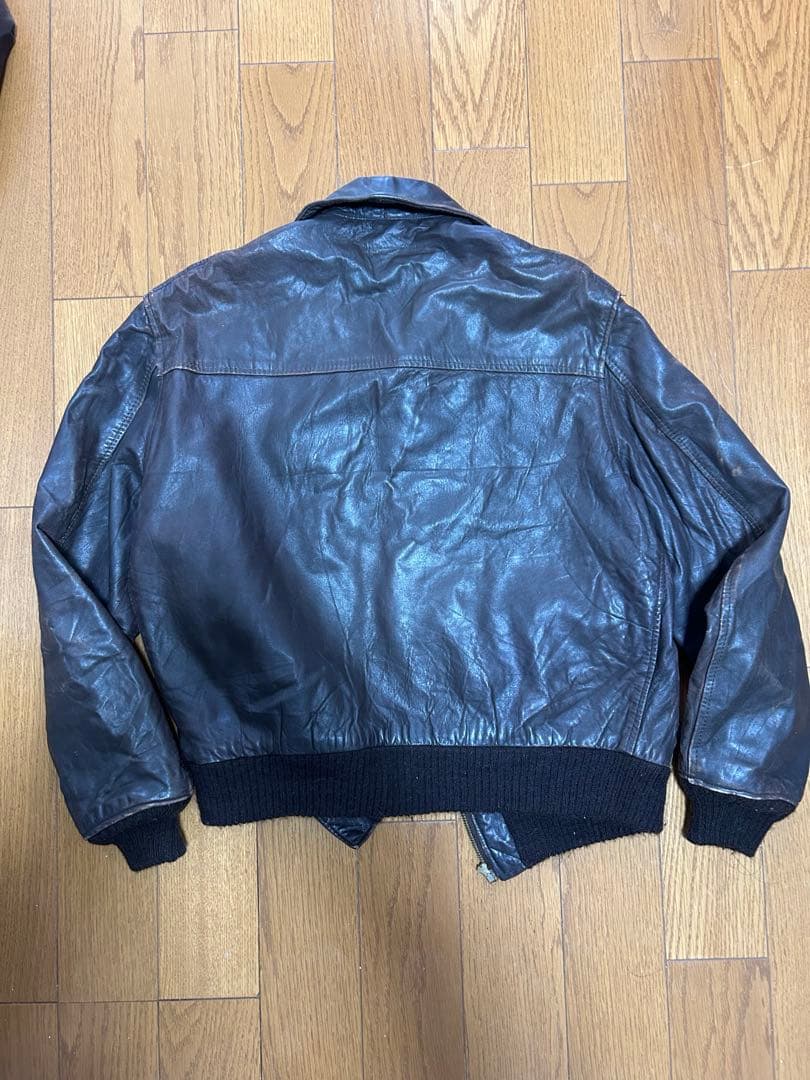 AVIREX U.S.A. TYPE A-2 レザーフライトジャケット