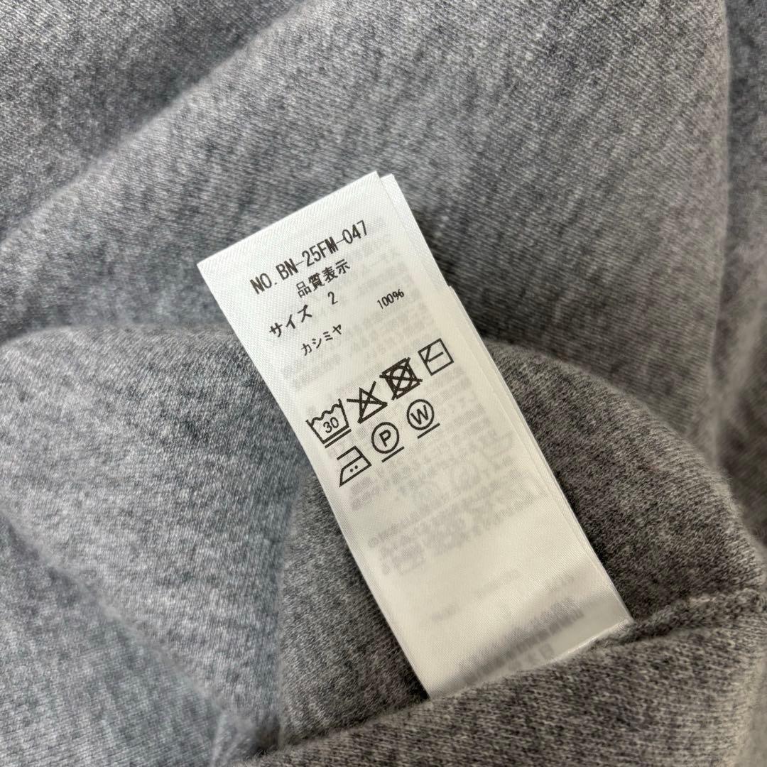 トップス BATONER 25AW SUNSHINE CASHMERE CREW NECK