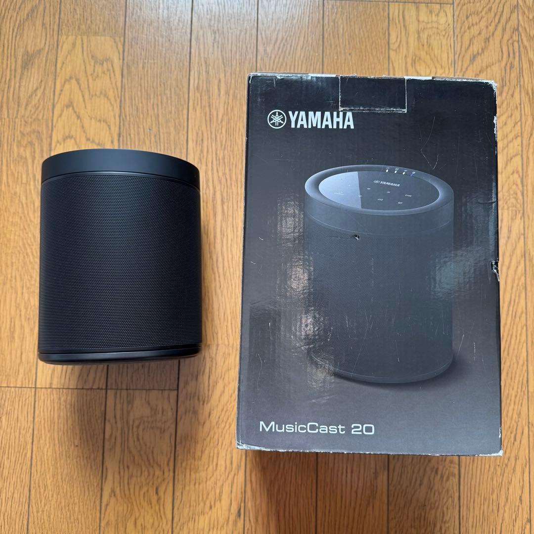 YAMAHA MusicCast 20 WX-021 ワイヤレススピーカー 黒