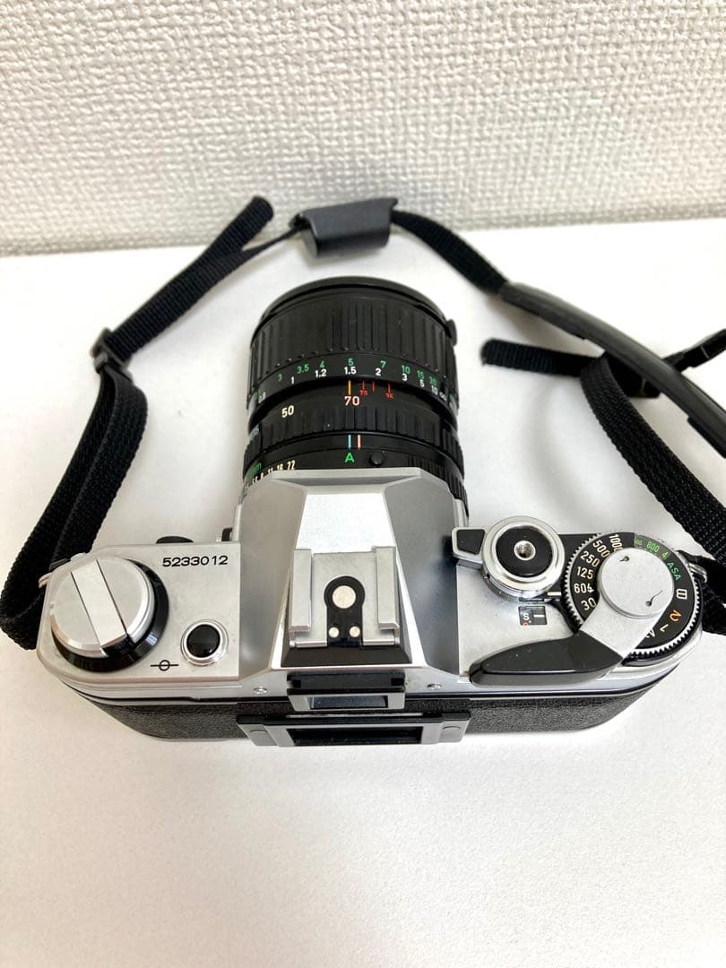 CanonAE-1セット！レンズ3本 ストロボ、レンズフィルター　フィルムカメラ
