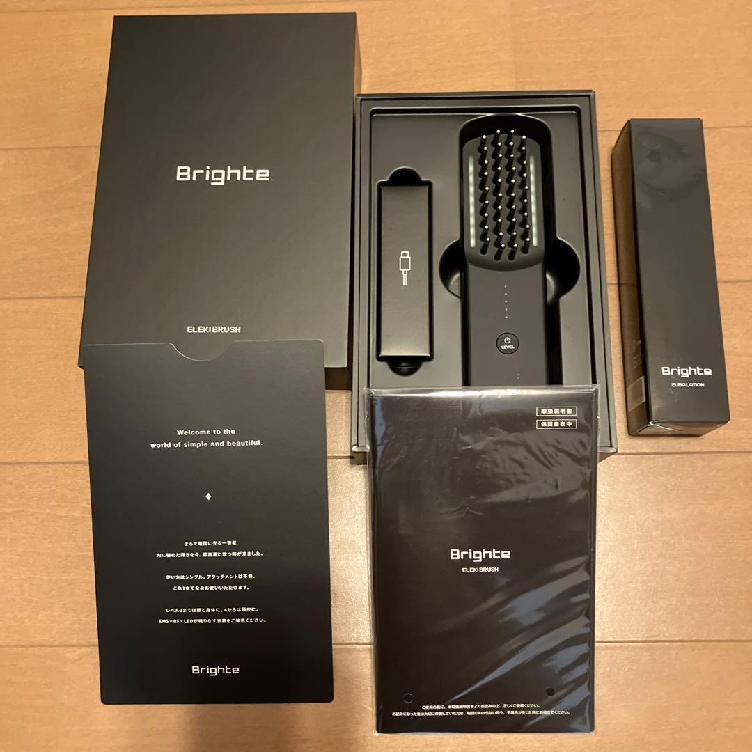 Brighte ELEKIBRUSH ブライト エレキブラシ ブラシ型 美顔器