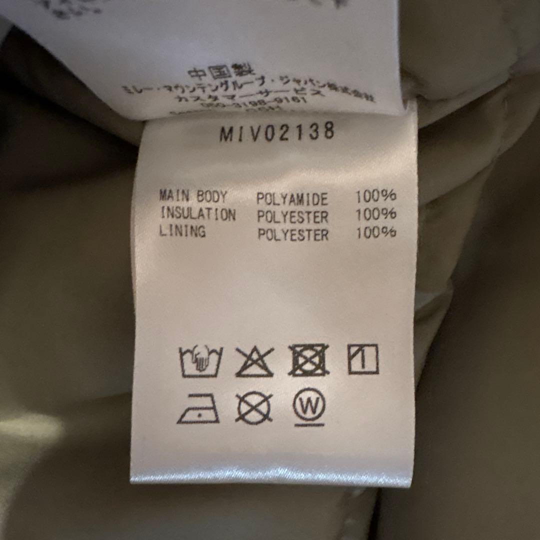 MILLET ダウンジャケット