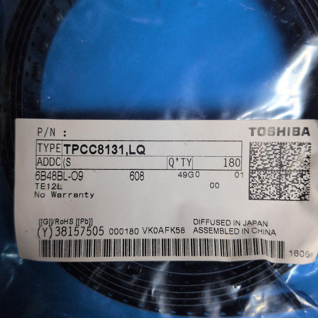 電源ユニット [250pcs] Toshiba TPC8131 MOSFET 30V 10A