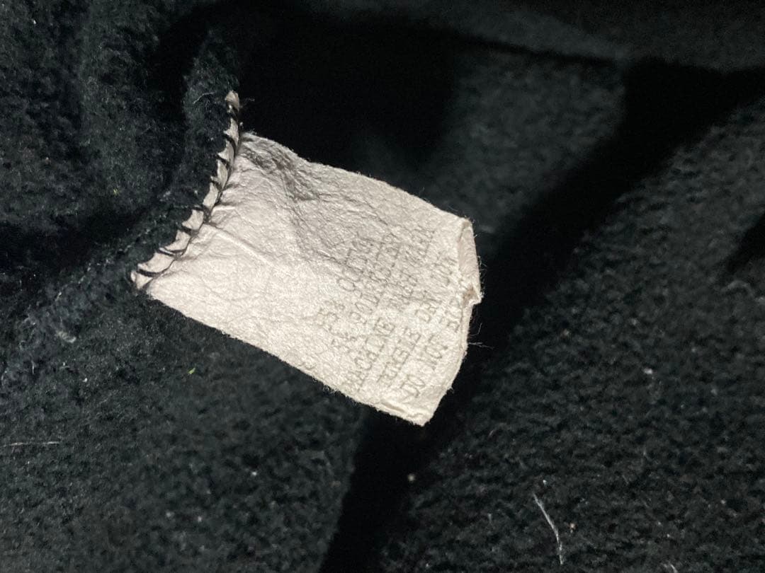 初期 Supreme シュプリーム パーカー アーチロゴ 紙タグ　ブラック