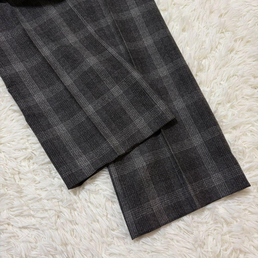 極美品✨HILTON Marzotto社製 グレンチェック super110's
