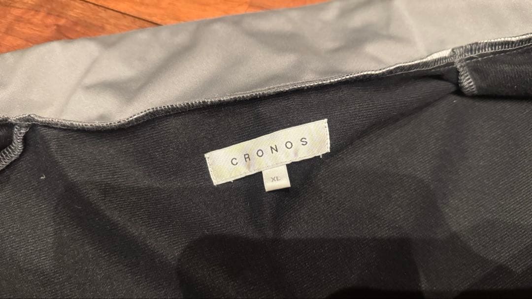 CRONOS ナイロンジャケット グレー/ホワイト