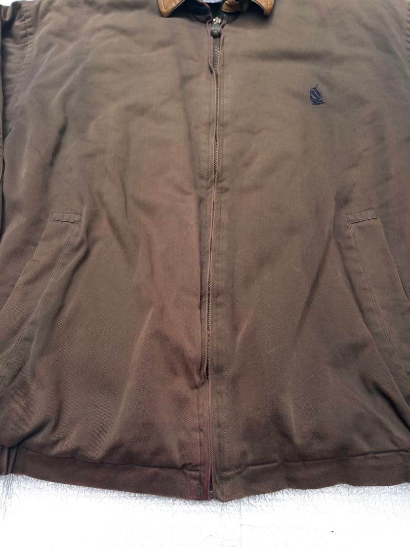 ジャケット・アウター 1990s NAUTICA brown bomber jacket