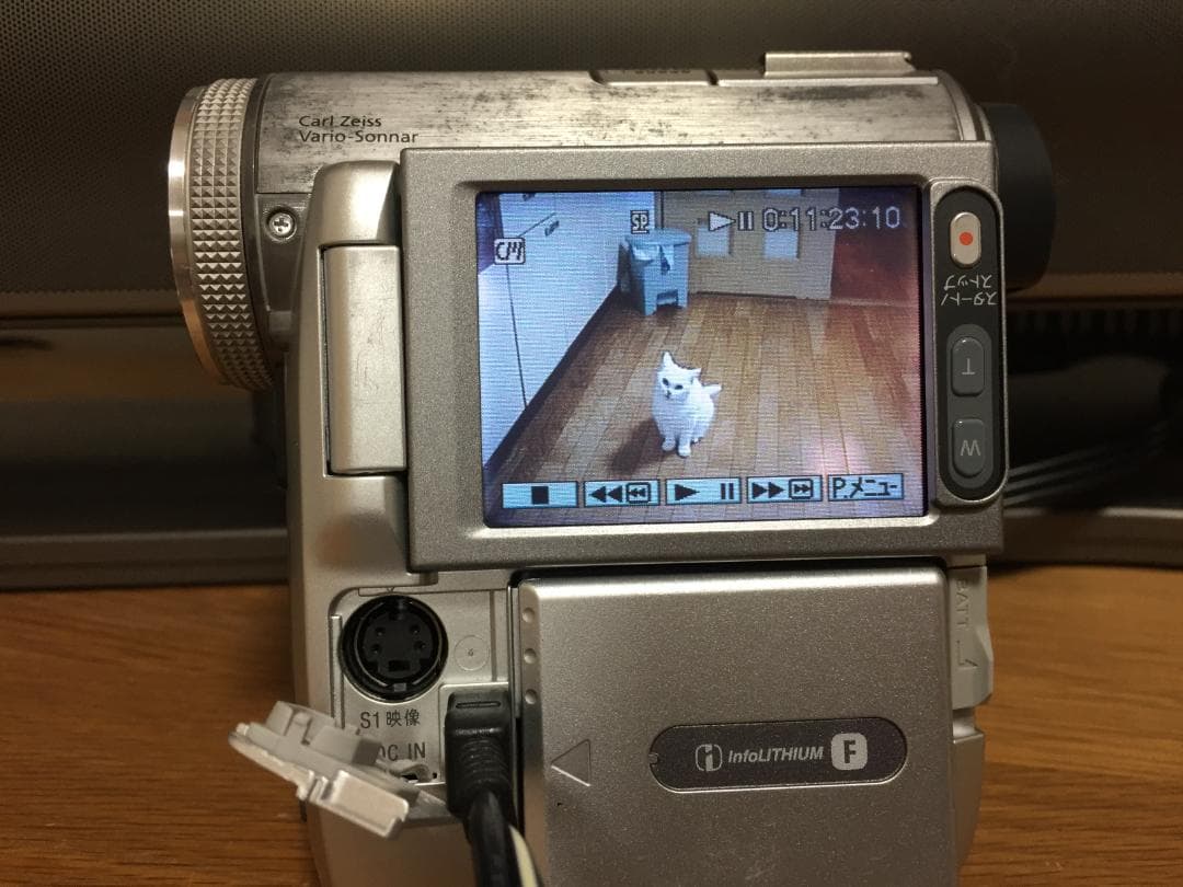 撮影再生ダビングOK　SONY　DCR-PC350　付属品あり　液晶綺麗