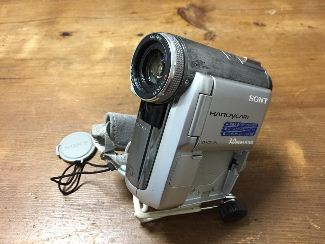 撮影再生ダビングOK　SONY　DCR-PC350　付属品あり　液晶綺麗