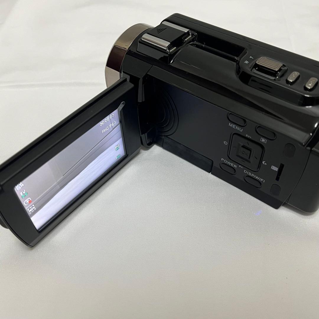 kenuo デジタル4kハンディビデオカメラ　ビデオカメラ　動作確認済　おまけ付