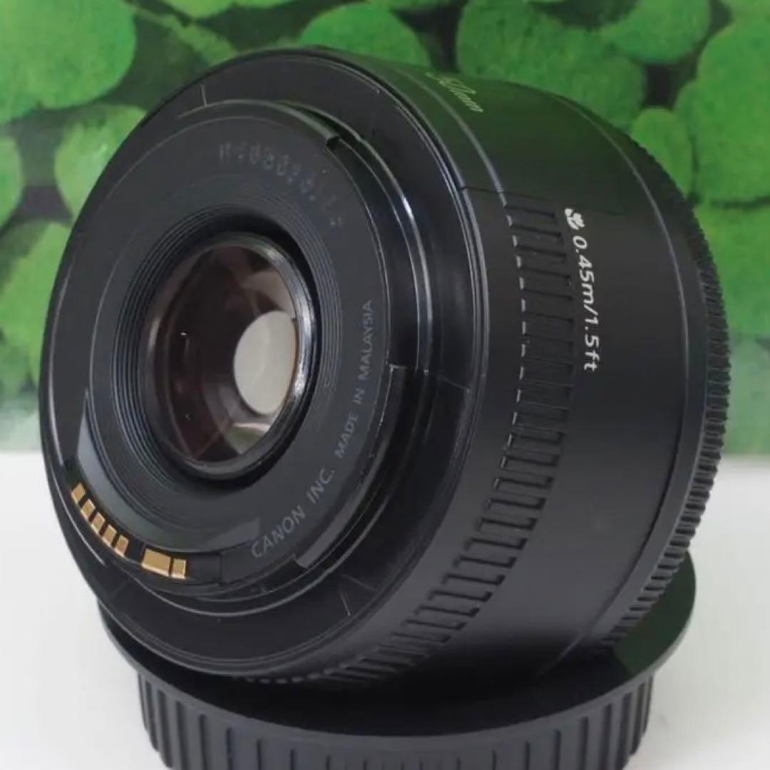 【美品】Canon EF50mm F1.8 II 単焦点 背景ぼかし神レンズ❤️