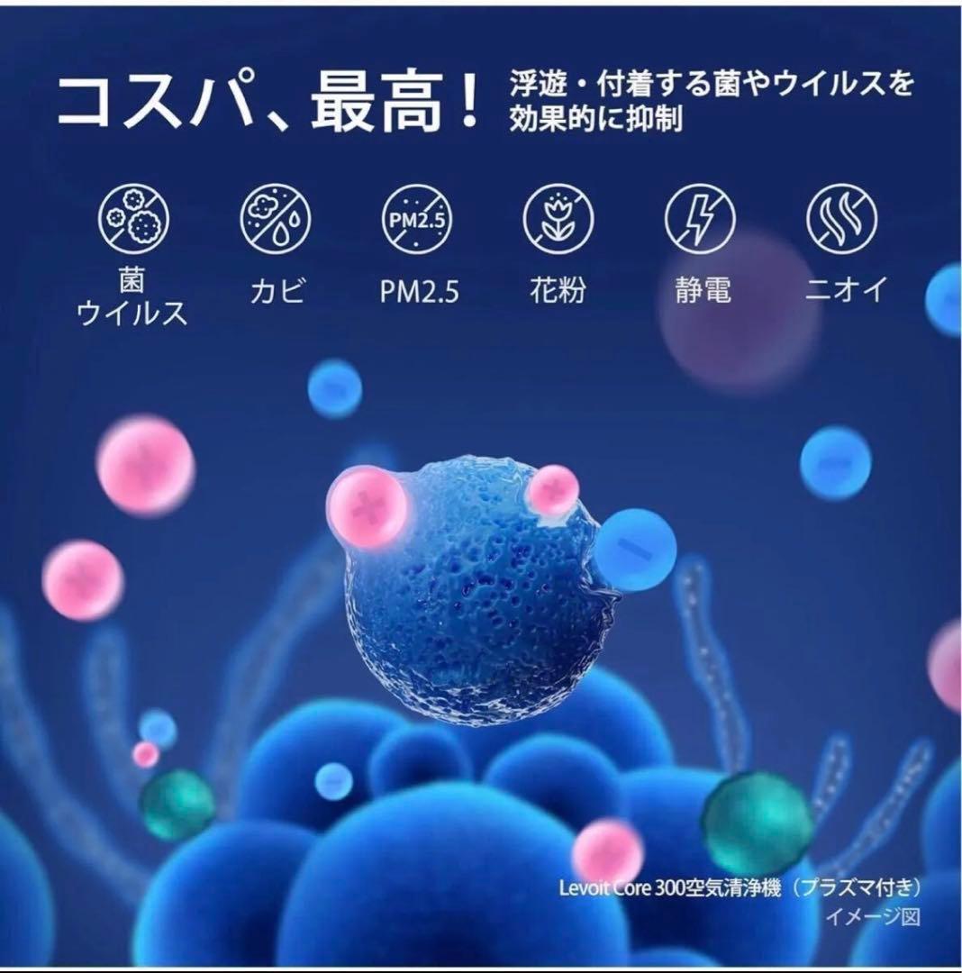 新品 Levoit レボイト 空気清浄機 Core300 ホワイト 20畳