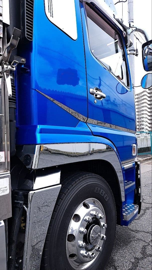 17スーパーグレート等　鏡面ステンレス　サイドライン