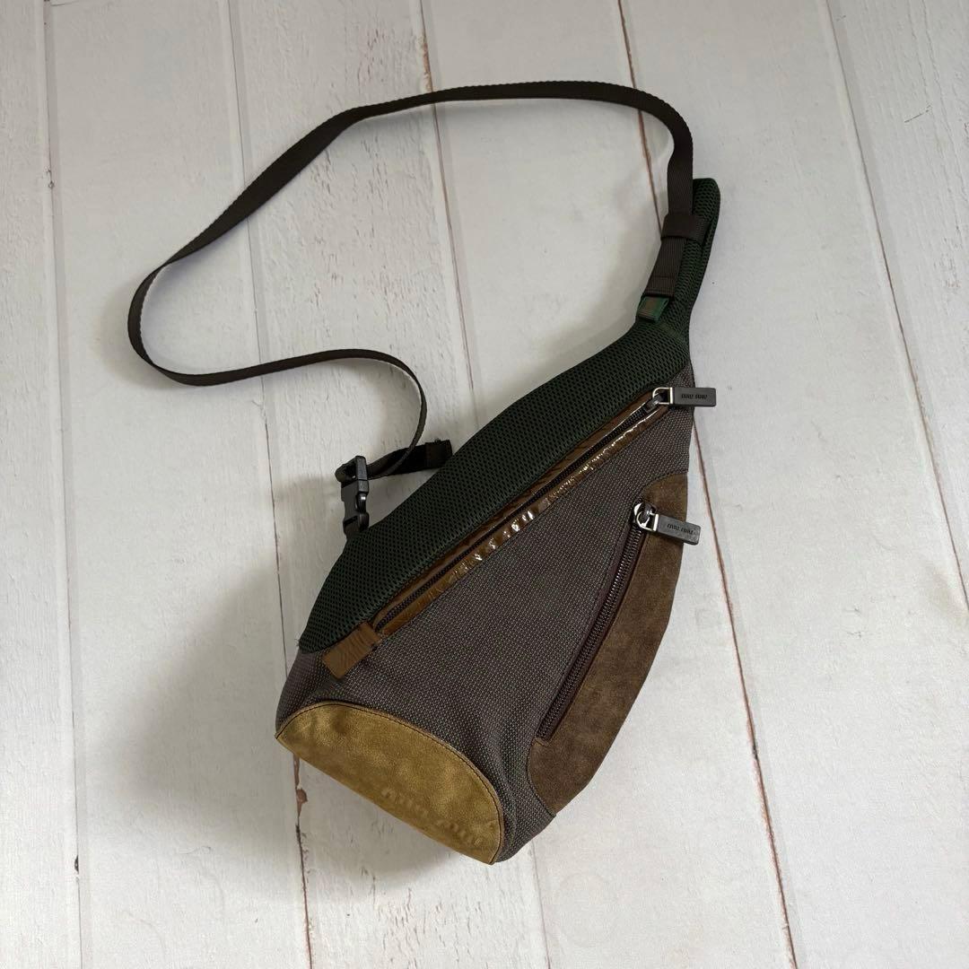 バッグ FW1999 MIU MIU DOCKING BODY BAG archive